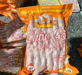CHÂN GÀ RÚT XƯƠNG 